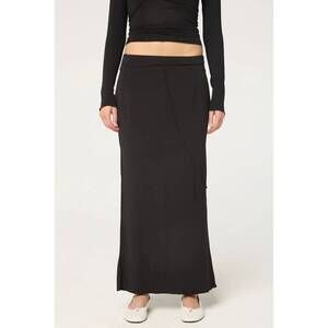 NEW THE LINE BY K vana maxi skirt in black